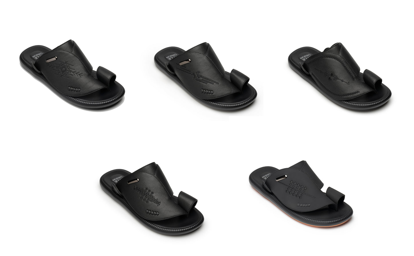 Black Doodle Sandal