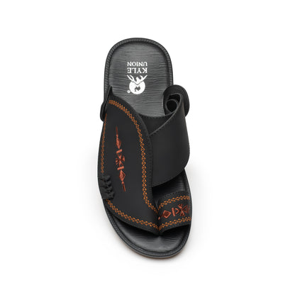Rhino Totem Leather Sandal