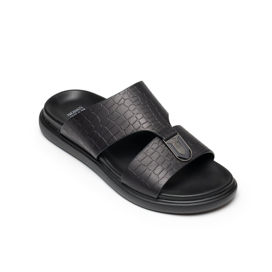 Black Samurai Sandal